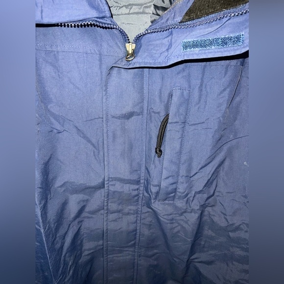 LL Bean Men’s Dark Blue Jacket Size Large Tall - Picture 4 of 7